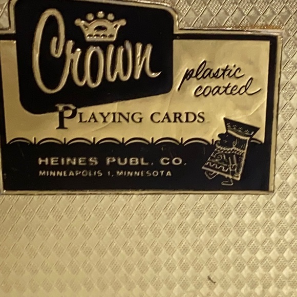 Vintage Crown Retro Playing Cards 2 Sets Birds - Picture 3 of 6